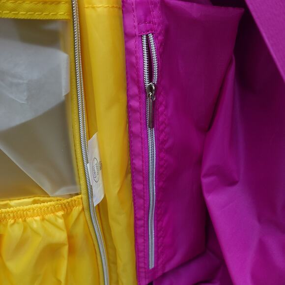 Sarah Jessica Parker Hardside Expandable Large Checked Spinner Suitcase - Picture 11 of 16